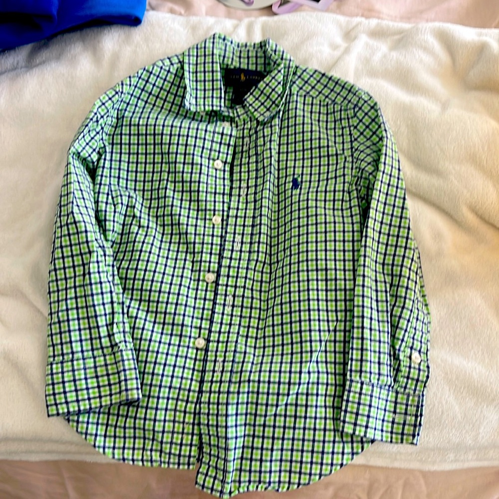 4T Ralph Lauren button down shirt
